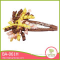 The colorful coils of hairpin BA-061H flat barrettes